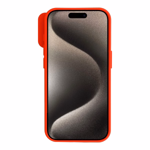 Camshield Soft viedtālruņa apvalks Iphone 15 Pro sarkana