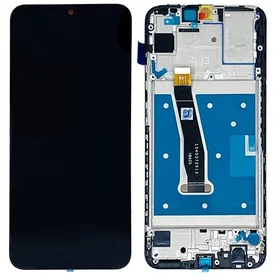 LCD ekrāns Huawei P Smart 2019/P Smart Plus 2019/P Smart 2020 ar skārienekrānu un rāmi melns ORG