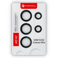 Forcell Premium rūdīts kameras lēcas stikls – Samsung Galaxy S23 Ultra zaļā krāsā