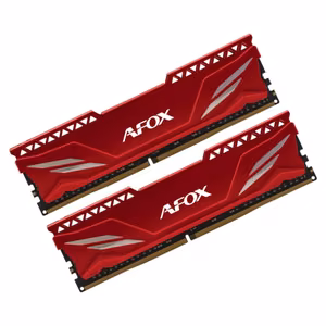 AFOX Gaming DDR4 2x8GB 3200MHz CL16 XMP2 sarkana operatīvā atmiņa