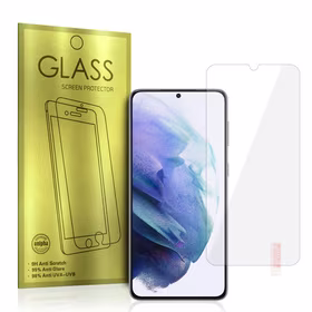 Aizsargstikls zelta krāsā paredzēts SAMSUNG GALAXY S21