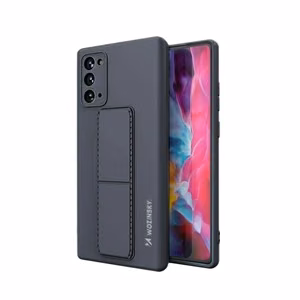Wozinsky Kickstand Case silikona maciņš ar statīvu Samsung Galaxy Note 20 tumši zils