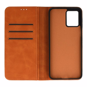 Wonder Prime viedtālruņa apvalks Motorola Moto G14 brūns