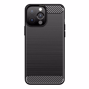 Oglekļa apvalks elastīgs pārsegs TPU apvalks iPhone 13 Pro Max melns