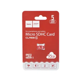 HOCO atmiņas karte microSD 16GB klase 10