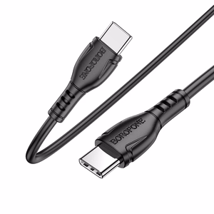Borofone Kabel BX51 Triumph - Type C uz Type C - 60W 1 metrs melns