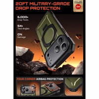 Supcase UB Grip Mag Magnētiskais viedtālruņa apvalks iPhone 17 Pro - zaļš