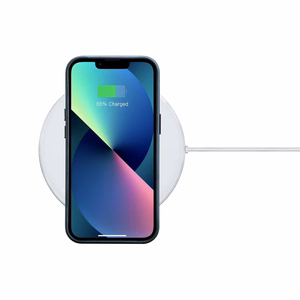 Чехол iCarer Oil Wax Premium Leather для iPhone 14 Plus магнитный кожаный с MagSafe тёмно-синий