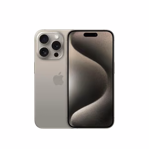Atjaunots iPhone 15 Pro 128GB Titanium B klase