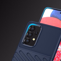 Thunder apvalks elastīgs bruņu Samsung Galaxy A53 5G zils
