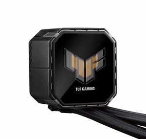 ASUS TUF Gaming LC III 360 ARGB LCD procesora visintegrētais šķidruma dzesētājs 12 cm melns 1 gab.