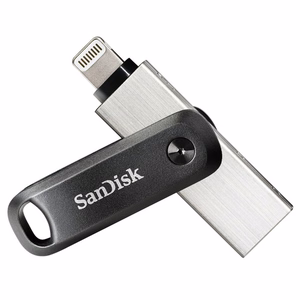 SanDisk 00183589 USB zibatmiņas disks 256 GB USB Type-A / Lightning 3.2 Gen 1 melns, sudrabs