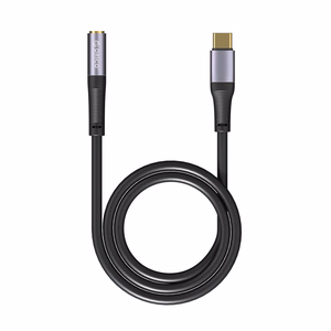 Melns 1 m audio kabelis Orico AXC: USB-C – 3,5 mm jack