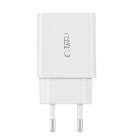 Tech-Protect C35W lādētājs 2x USB-C PD 35W - balts