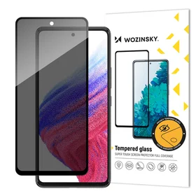 Wozinsky Privacy Glass rūdīts stikls Samsung Galaxy A53 5G ar Anti Spy privātuma filtru