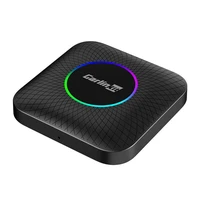 Carlinkit TBOX PLUS LED bezvadu adapteris, 4G/64G, Apple Carplay/Android Auto (melns)
