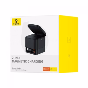 Беспроводное зарядное устройство Baseus "MagPro 2in1" чёрный 20W (для iPhone / Apple Watch)