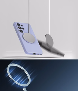 Ringke Silikona MagSafe Maciņš for Samsung Galaxy S26 Ultra - violets