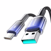 Joyroom USB-A - USB-C kabelis S-A42 3A 1.2m melns