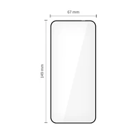 Tech-Protect Glass Fit+ 2 komplekti Aizsargstikls priekš Motorola Edge 50 Neo / 60 Neo - melns (m)