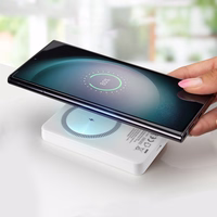 Portatīvais lādētājs SBS TEBB5000MAG1CW 5000 mAh USB-C, saderīga ar MagSafe - balta