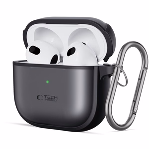 Tech-Protect Slim Hook viedtālruņa apvalks AirPods 4 - melns