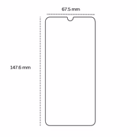 Rūdītais stikls 2,5D Huawei P Smart 2019 / P Smart Plus 2019 / P Smart 2020 / Honor 10 Lite