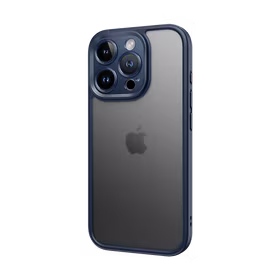 Rock Guard Touch Matte Series viedtālruņa apvalks Iphone 16 Pro Max zils