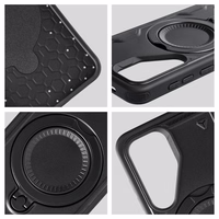 Viedtālruņa apvalks FROST ARMOR SAMSUNG S25 Edge melns