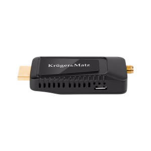 Mini DVB-T2 HEVC H.265 uztvērējs ar HDMI spraudni