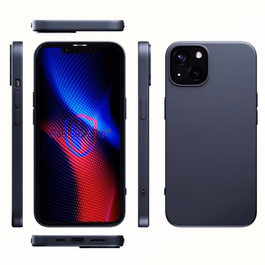 3mk Matt viedtālruņa apvalks Pro Apple iPhone 13 - matēts melns