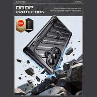 Supcase Unicorn Beetle Pro viedtālruņa apvalks Samsung Galaxy Z Fold 7 - melns