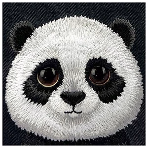 Nimmy Big Eyed Pet 2.0 Panda case for iPhone 16 Pro - black