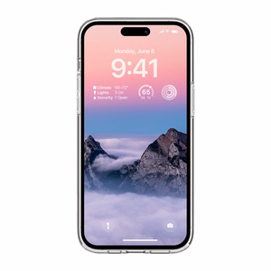 Crong Clear MAG Cover vāciņš ierīcei iPhone 14 Pro Max, saderīgs ar MagSafe, caurspīdīgs