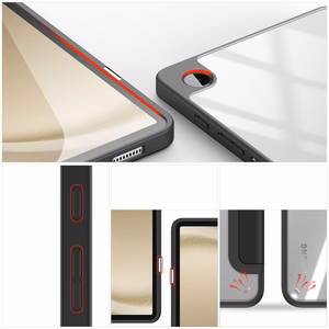 Dux Ducis Toby apvalks ar flip statīvu Samsung Galaxy Tab A9 8.7'' - melns