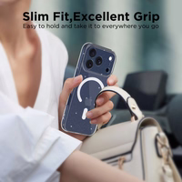 Tech-Protect FlexAir MagSafe viedtālruņa apvalks iPhone 17 Pro Max - caurspīdīgs ar spīdumiem