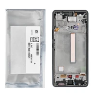 ServicePack LCD ekrāns SAMSUNG A53 5G A536B GH82-28024A melns