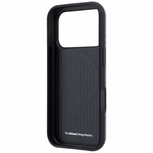 BMW M Carbon Printed Ring MagSafe vāciņš iPhone 18 Pro Max / 17 Pro Max – pelēks