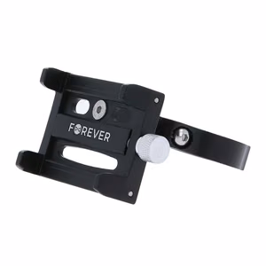 Forever Outdoor regulējams alumīnija telefona turētājs BH-300 melns