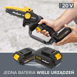 20 V akumulatora ķēdes zāģis