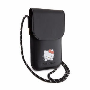 Hello Kitty Leather Daydreaming pleca soma – melns