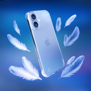 3mk Just20g Caurspīdīgs viedtālruņa apvalks Apple iPhone 16 - caurspīdīgs