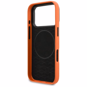 BMW M Metal Logo MagSafe Case for iPhone 17 Pro Max - Orange