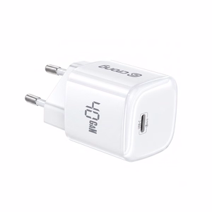 Crong NEO GaN USB-C PD lādētājs ar AVS, 40 W, balts