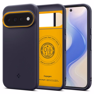 Spigen Nano Pop MagSafe maciņš, paredzēts Google Pixel 11 Pro XL, tumši zils