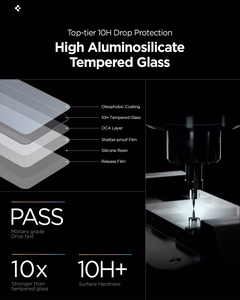 Privātuma aizsargstikls SPIGEN GLAS.TR "EZ FIT PRO AC" HD 2-PACK GALAXY S26 PRIVACY