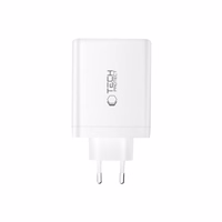 Tech-Protect NC120W-GAN 4 portu 120 W sienas lādētājs - balts