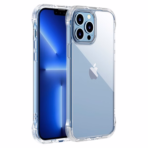 Joyroom Defender Series чехол для iPhone 13 Pro прочный с крючками и подставкой прозрачный (JR-BP955)