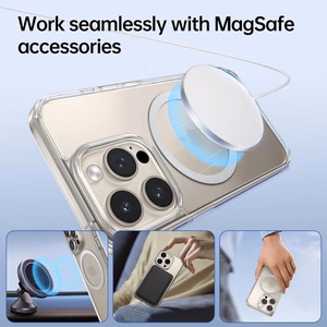 Tech-Protect MMP-110 2in1 MagSafe gredzens - sudraba / sudraba