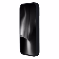 Satin Elegant matēts viedtālruņa apvalks iPhone 14 6,1" melns